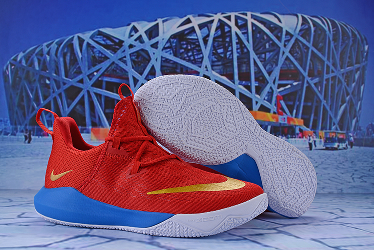 Nike Zoom Shift 2 EP Red Gold Blue Shoes